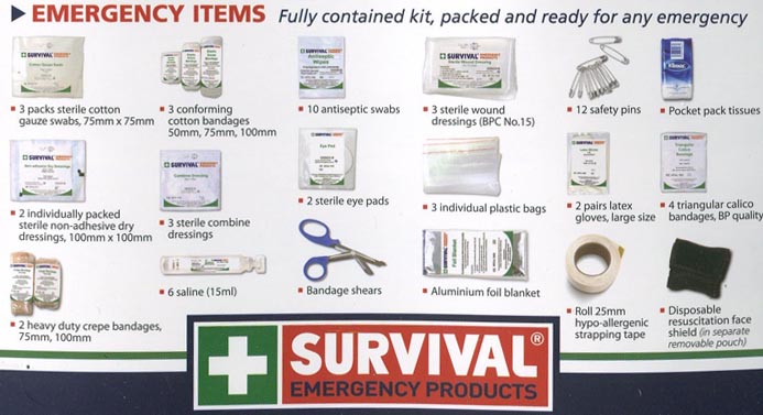 uses of first aid box items